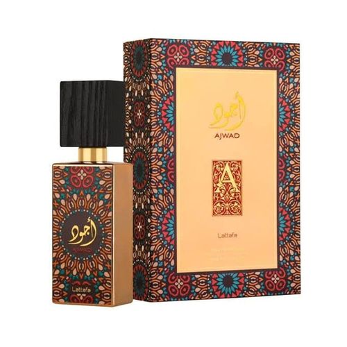 Lattafa Ajwad Eau De Parfum Spray for Unisex, 2.0 Ounce