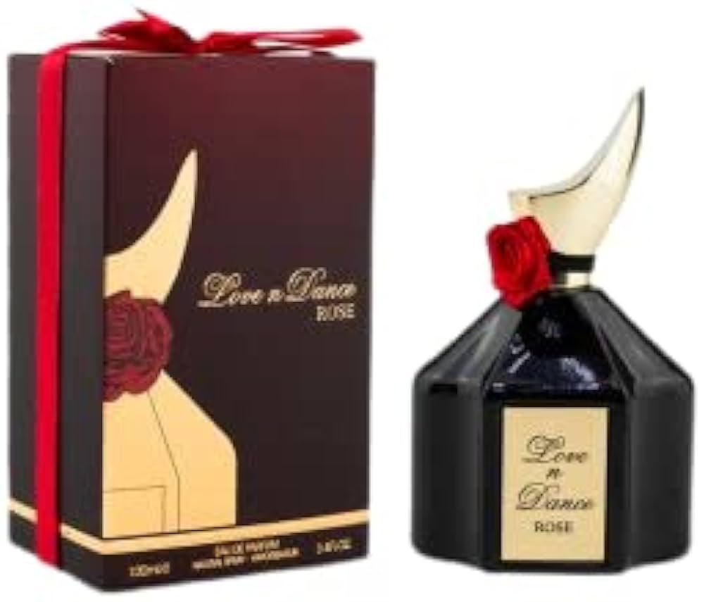 Fragrance World – LOVE N DANCE ROSE Edp 100ml Unisex perfume | Aromatic Signature Note Perfumes For Men & Women Exclusive I Luxury Niche Perfume Made in UAE