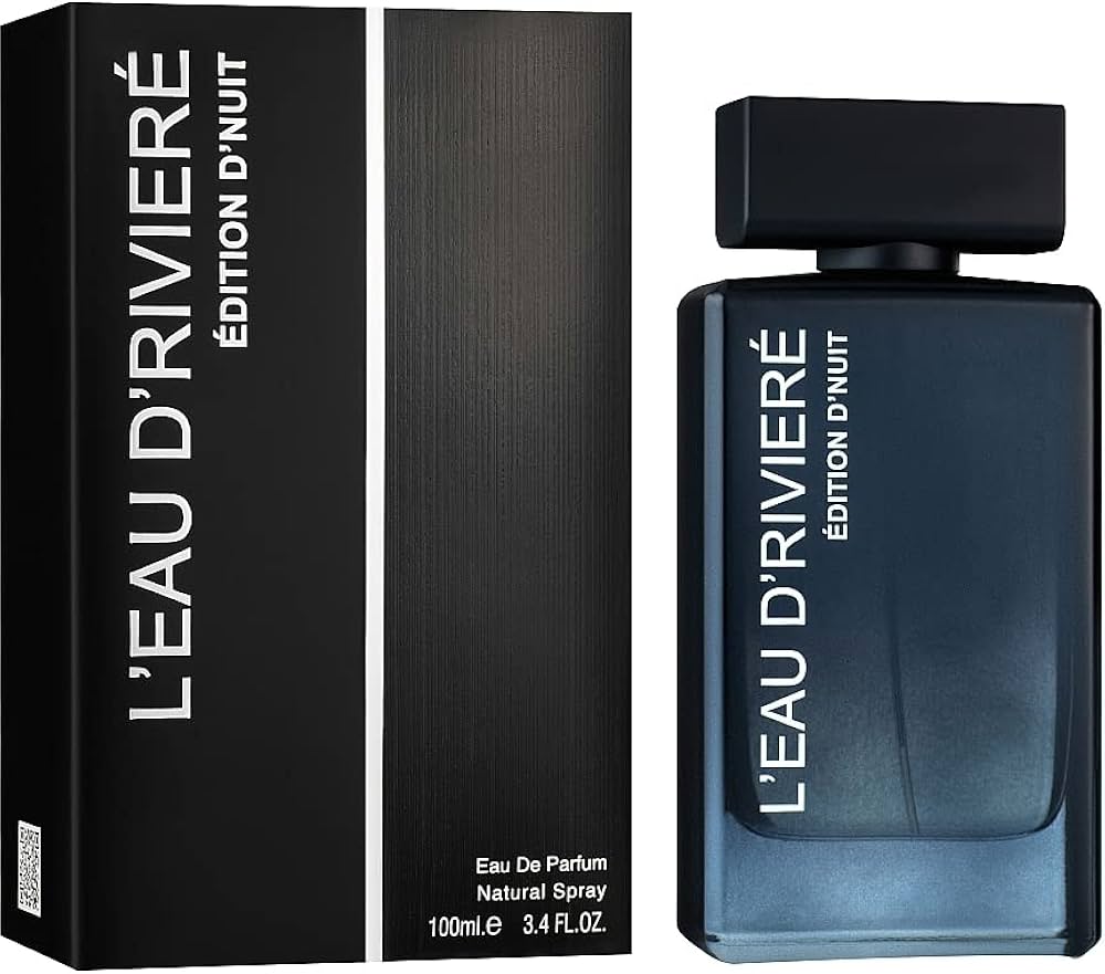 Fragrance World – L'eau D' Riviere Pour Homme Edp 100ml Perfumes For Men | Delicately Fragranced Perfume Exclusive I Luxury Niche Perfume Made in UAE