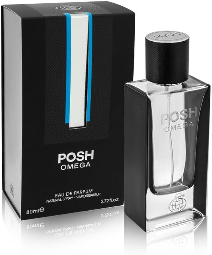 Fragrance World – Posh Omega Edp 80ml Unisex perfume | Aromatic Signature Note Perfumes For Men & Women Exclusive I Luxury Niche Perfume Made in UAE