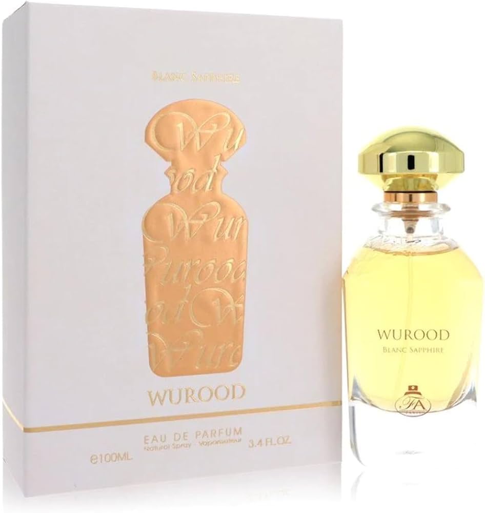 Fragrance World – Wurood Blanc Sapphire Edp 100ml Unisex perfume | Aromatic Signature Note Perfumes For Men & Women Exclusive I Luxury Niche Perfume Made in UAE