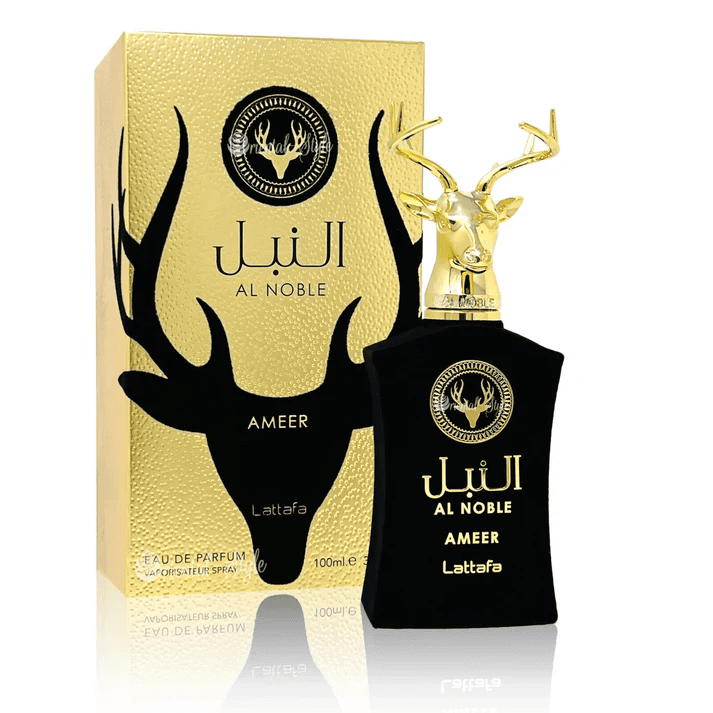 Lattafa Al Noble Ameer Eau De Parfum Spray for Unisex, 3.4 Ounce