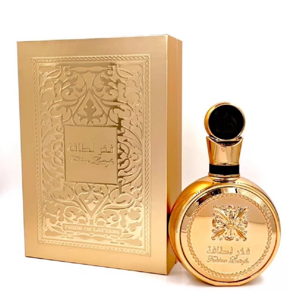 Lattafa Fakhar Gold Extrait Eau de Perfume Spray for Unisex, 3.4 Ounce