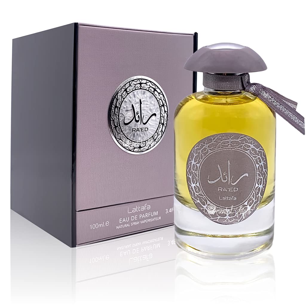 Lattafa Raed Silver for Unisex - 3.4 oz EDP Spray
