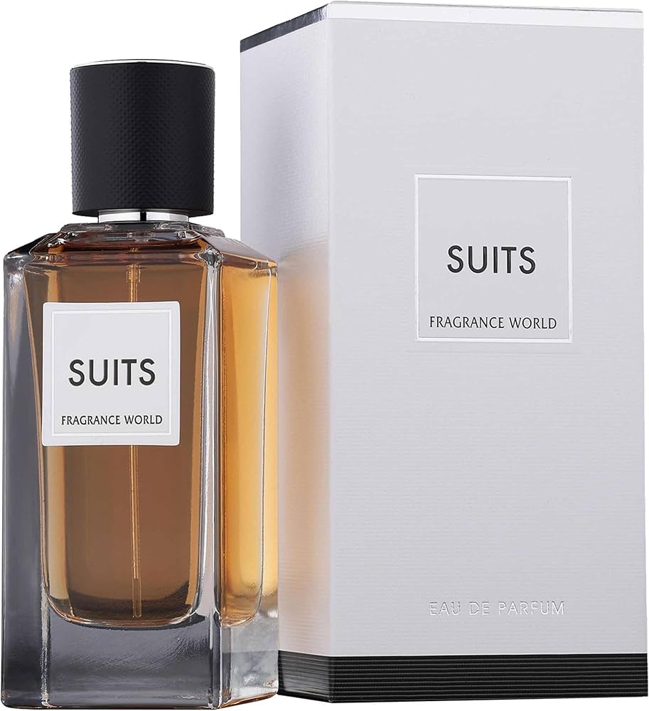 Fragrance World Suits - Eau de Parfum Perfume for Unisex, 100ml