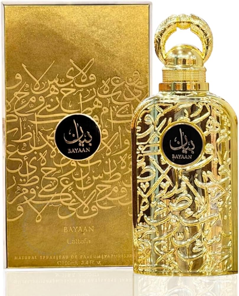 LATAFA Lattafa Bayaan Eau de Parfum Spray for Women, 3.4 Ounce