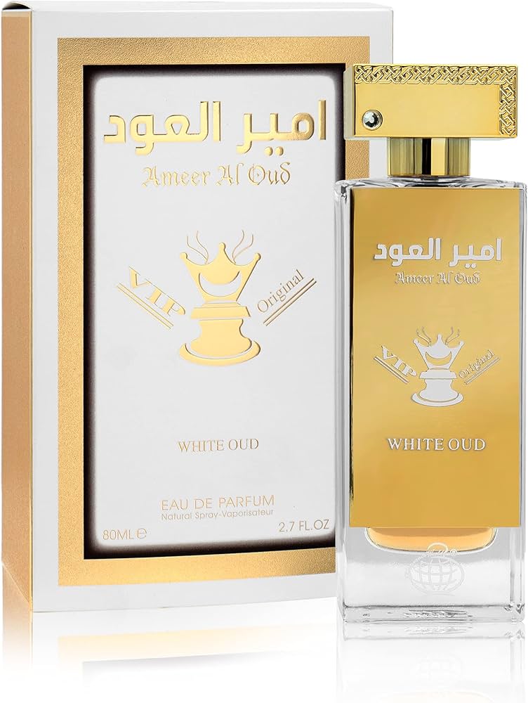 Fragrance World – Ameer Al Oud Vip White Oud Edp 100ml Unisex perfume | Aromatic Signature Note Perfumes For Men & Women |