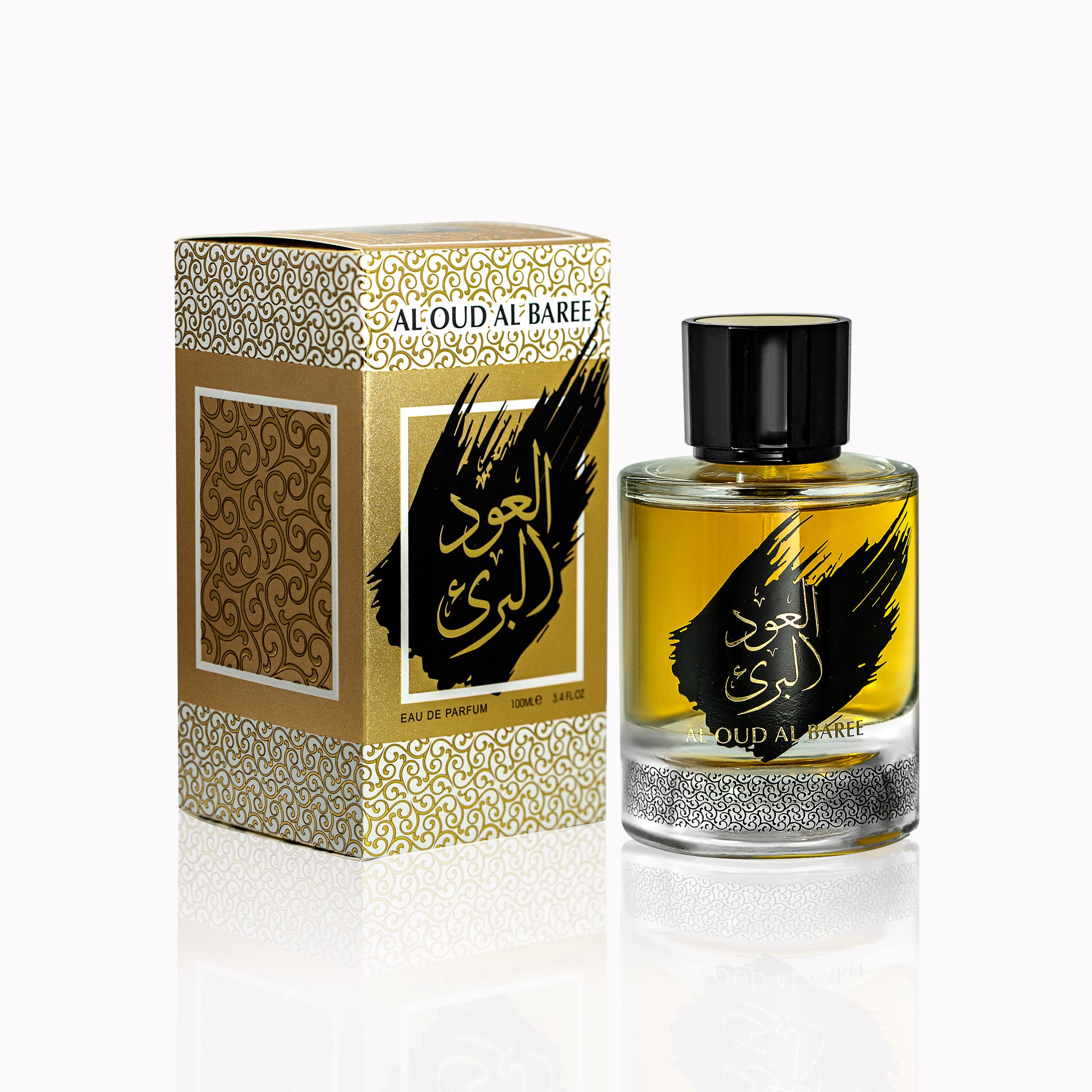 Fragrance World – Al Oud Al Baree Edp 100ml Unisex perfume Aromatic Signature Note Perfumes For Men & Women Exclusive I Luxury Niche Perfume Made in UAE
