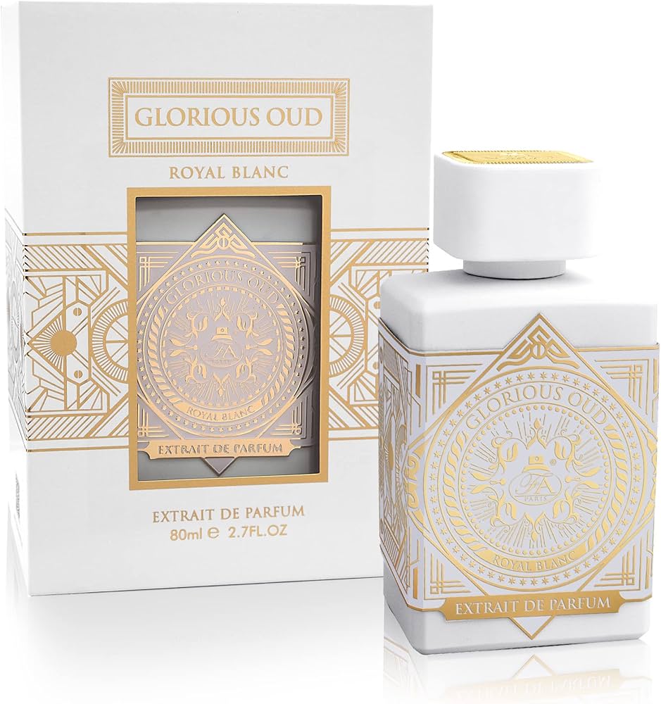 Glorious Oud Royal Blanc Extrait De Parfum Unisex 2.7 Fl Oz French Avenue by Fragrance World