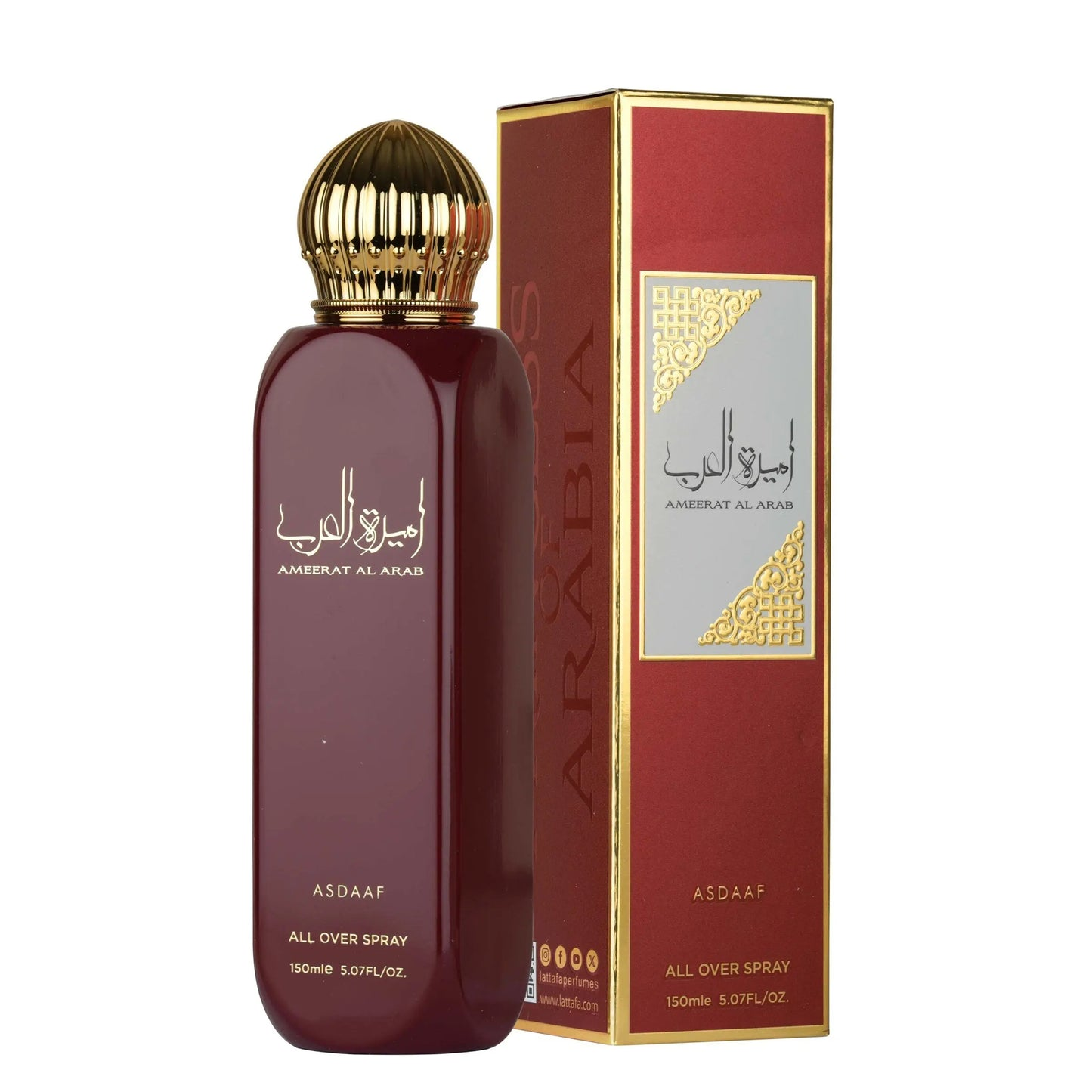 All Over Spray Ameerat Al Arab 150 ml by Lattafa Perfumes
