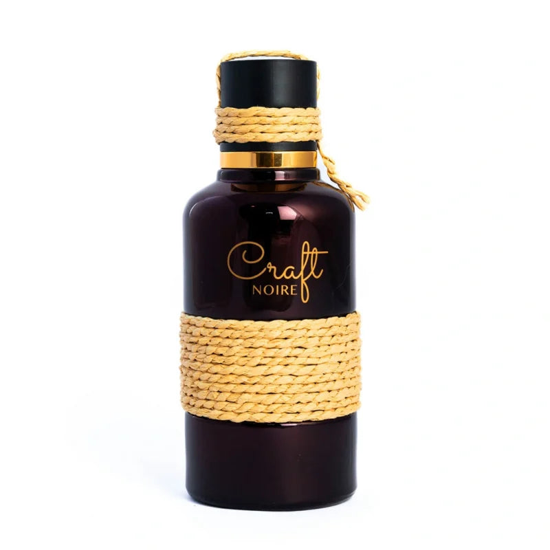 Vurv Lattafa Craft Noire for Unisex Eau de Parfum Spray, 3.4 Ounce / 100 ml