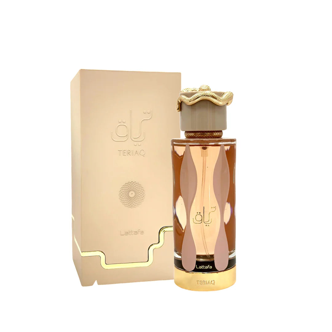 Lattafa Teriaq Eau De Parfum Spray, 3.4 Ounce (Unisex)