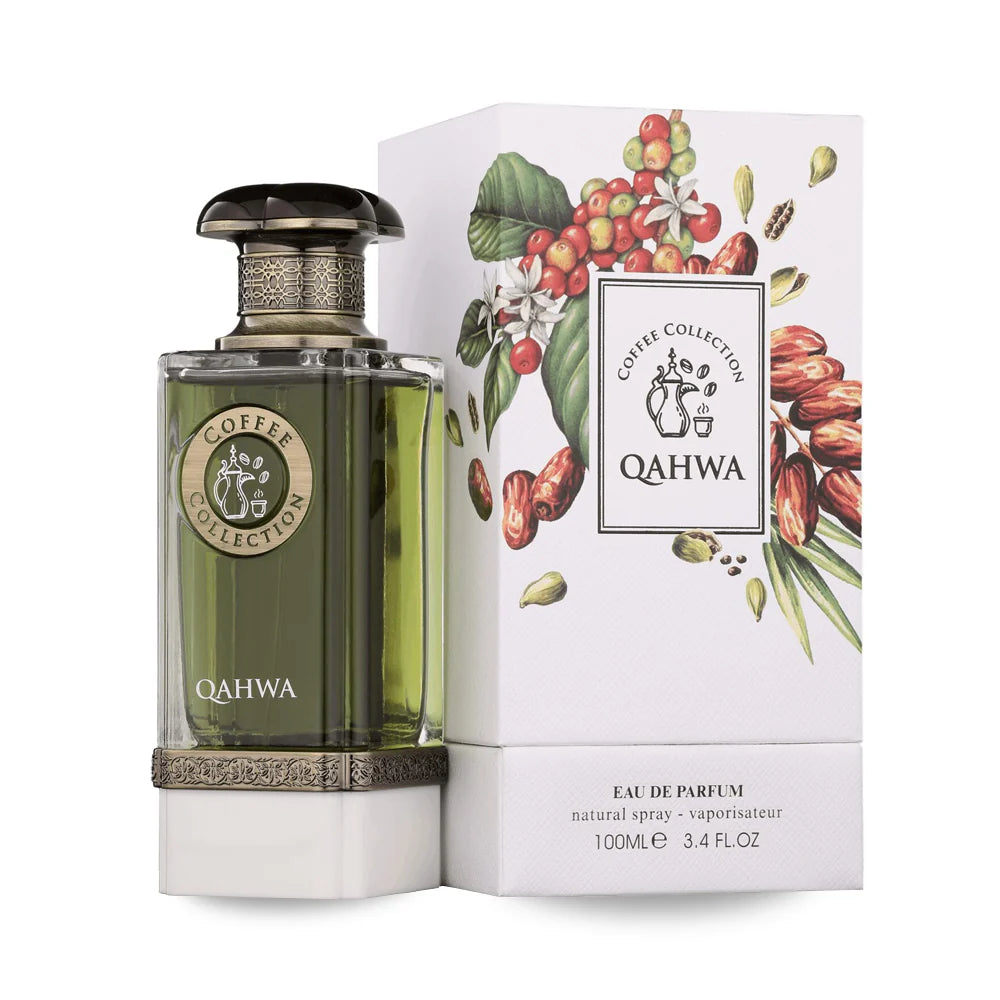 Fragrance World Qahwa Coffee Collection Eau de Parfum, 3.4 fl oz