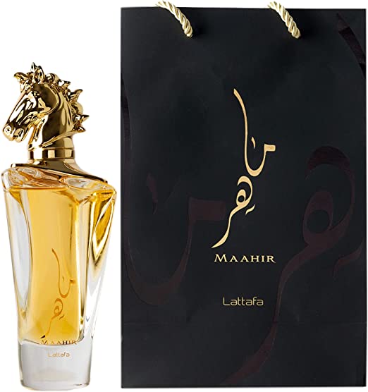 MAAHIR GOLD Eau de Perfume 3.4 FL OZ/ 100 ML by Lattafa Perfumes