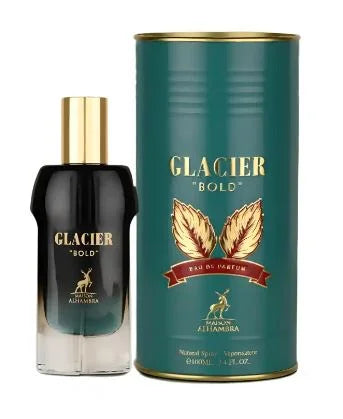 Maison Alhambra Glacier Bold for Unisex Eau de Parfum Spray, 3.4 Ounce / 100 ml