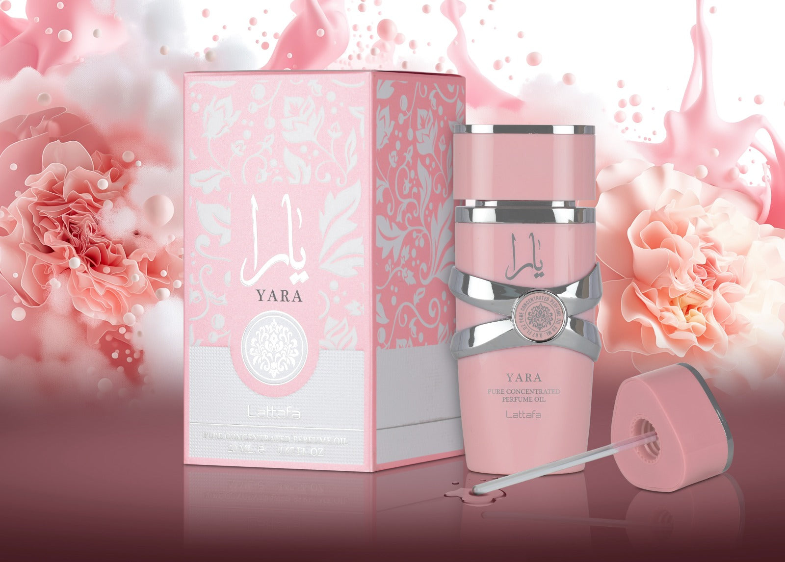 Yara concentrated perfume oil Edp 20ml by Lattafa perfumes