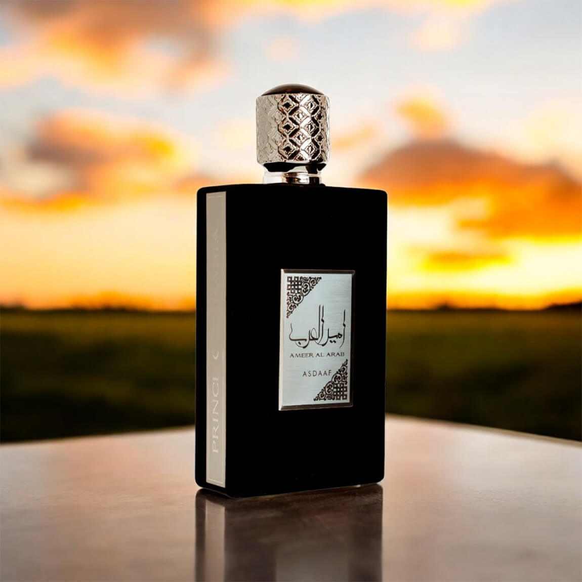 Lattafa Asdaaf Ameer Al Arab Eau de Parfum Spray for Unisex, 3.4 Ounce