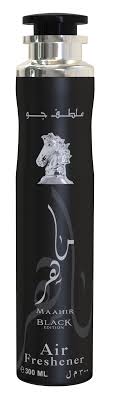 MAAHIR BLACK EDITION Air Freshner  300ML BY LATTAFA PERFUMES