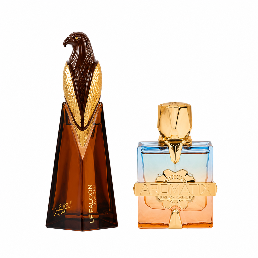 French Avenue Aromatix Teas Me & Le Falcon Dubai EDP 100ml 2 piece set