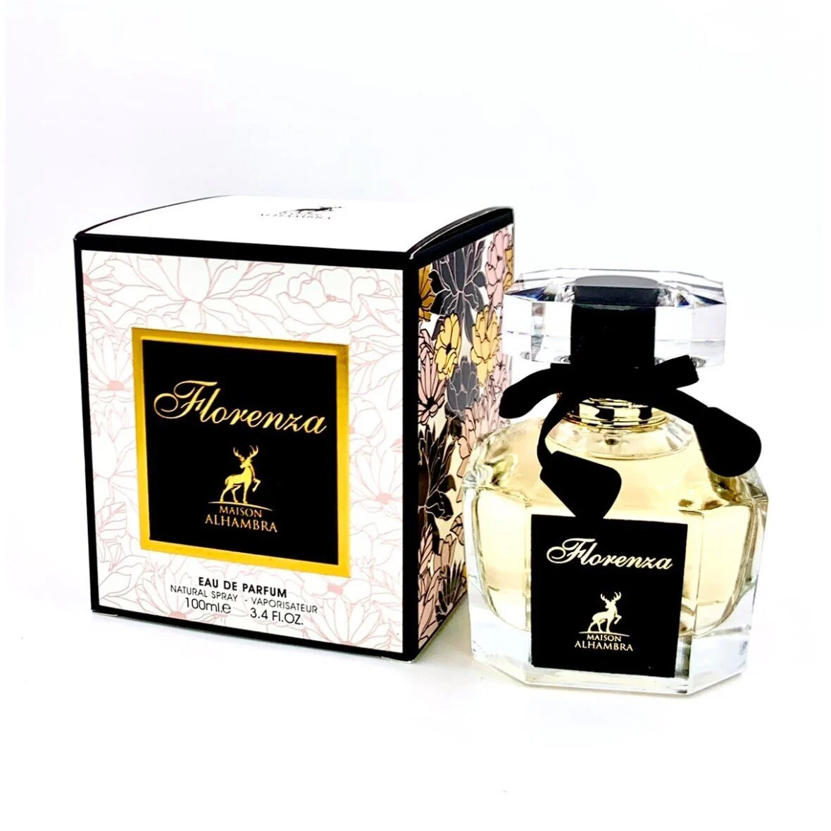 Maison Alhambra Florenza Eau de Parfum Spray for Women, 3.4 Ounce