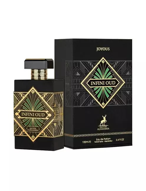 Maison Alhambra Infini Oud for Unisex - 3.4 oz EDP Spray
